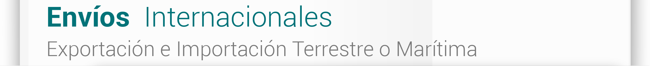 Servicios
